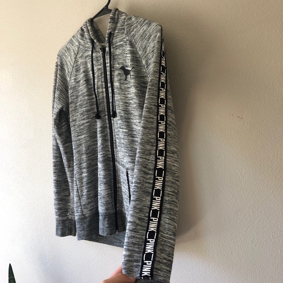 Pink Victoria’s Secret zip-up jacket - Picture 2 of 4